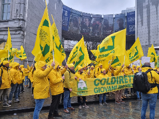 Gli agricoltori marchigiani alzano la voce a Bruxelles